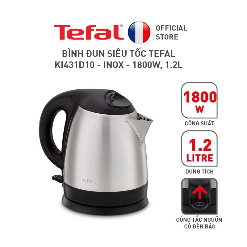 ấm Siêu Tốc Tefal Ki431d10 – Tefal