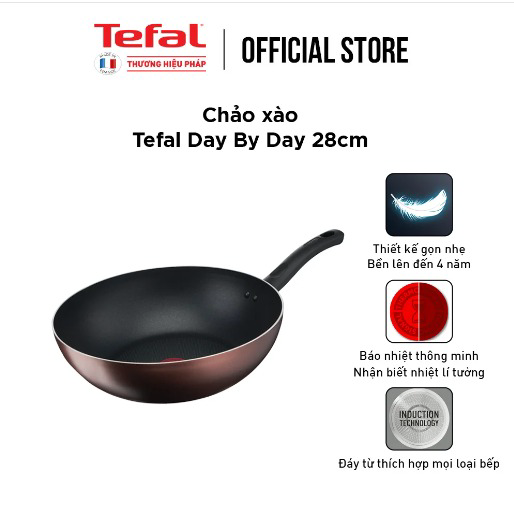 Chảo Xào Tefal Day By Day 28cm – G1431905 – Tefal