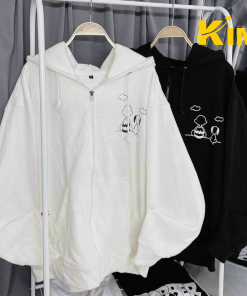 áo Khoác Nỉ Ngoại Unisex In Hình Chú Bé – Kim