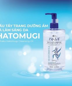 Nước Tẩy Trang Dưỡng ẩm Và Làm Sáng Da 500ml – Hatomugi