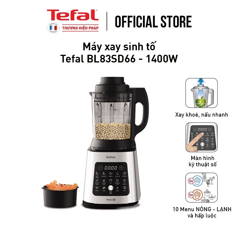 Máy Làm Sữa Hạt Sinh Tố Tefal Bl83sd66 1400w – Tefal