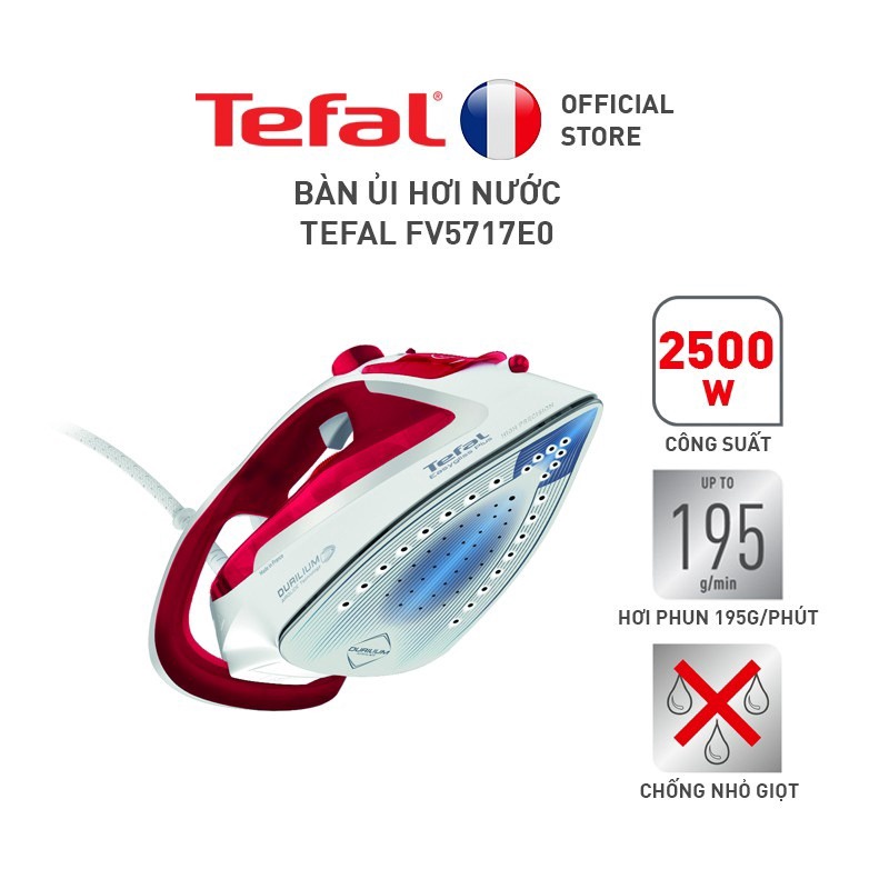 Bàn ủi Hơi Nước Tefal Fv5717e0 – Tefal