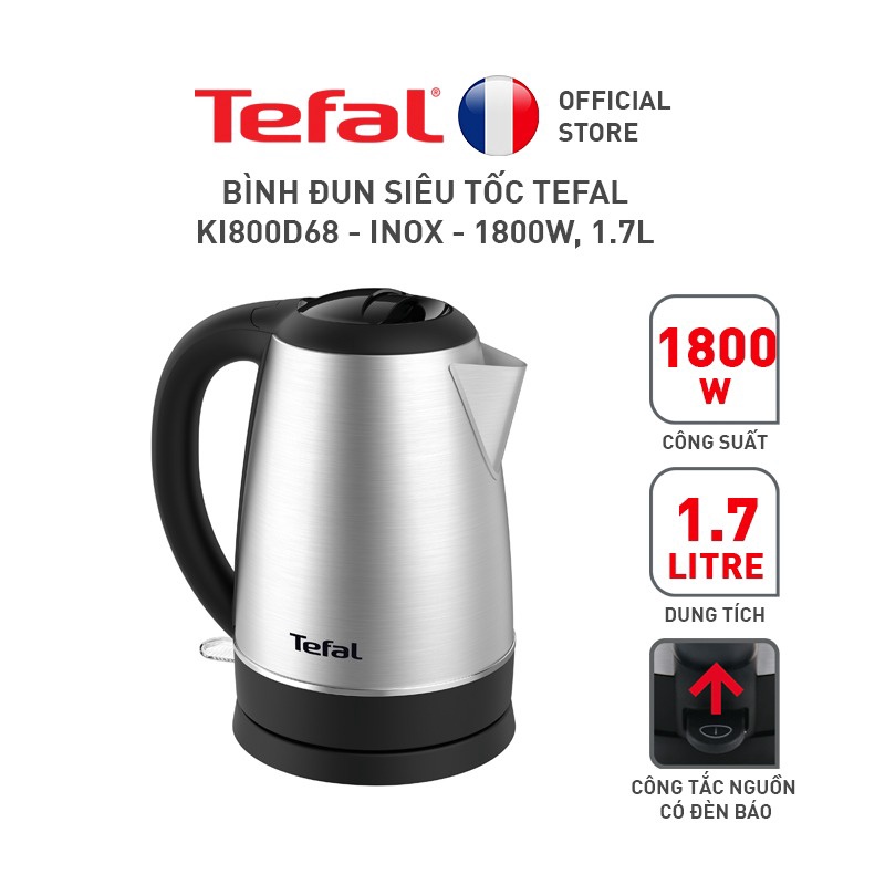 ấm Siêu Tốc Tefal Ki800d68 – Tefal