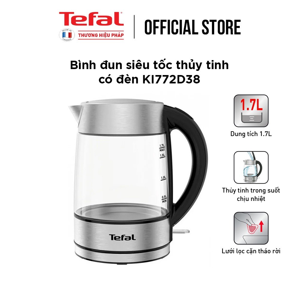 ấm Siêu Tốc Tefal Ki772d38 – Tefal