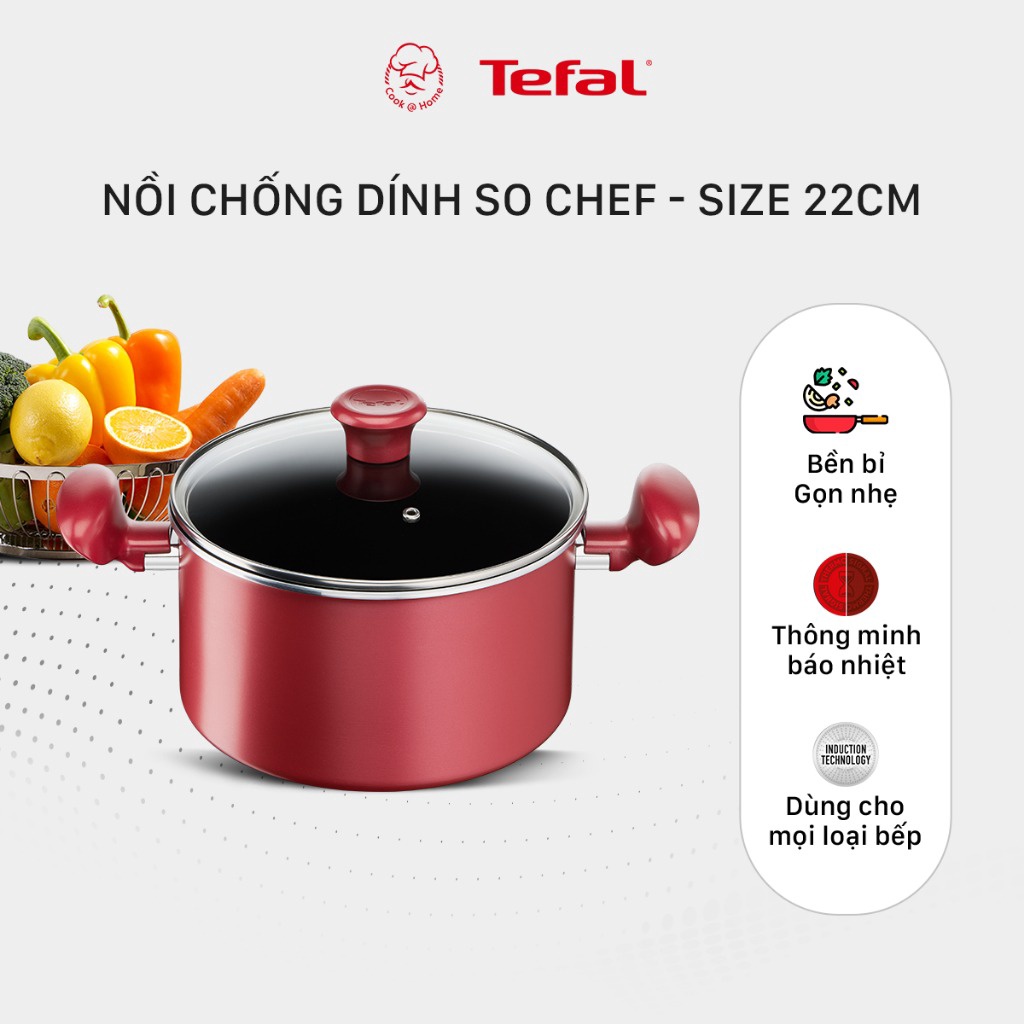Nồi Chống Dính Tefal So Chef 22cm (g1354595) – Tefal