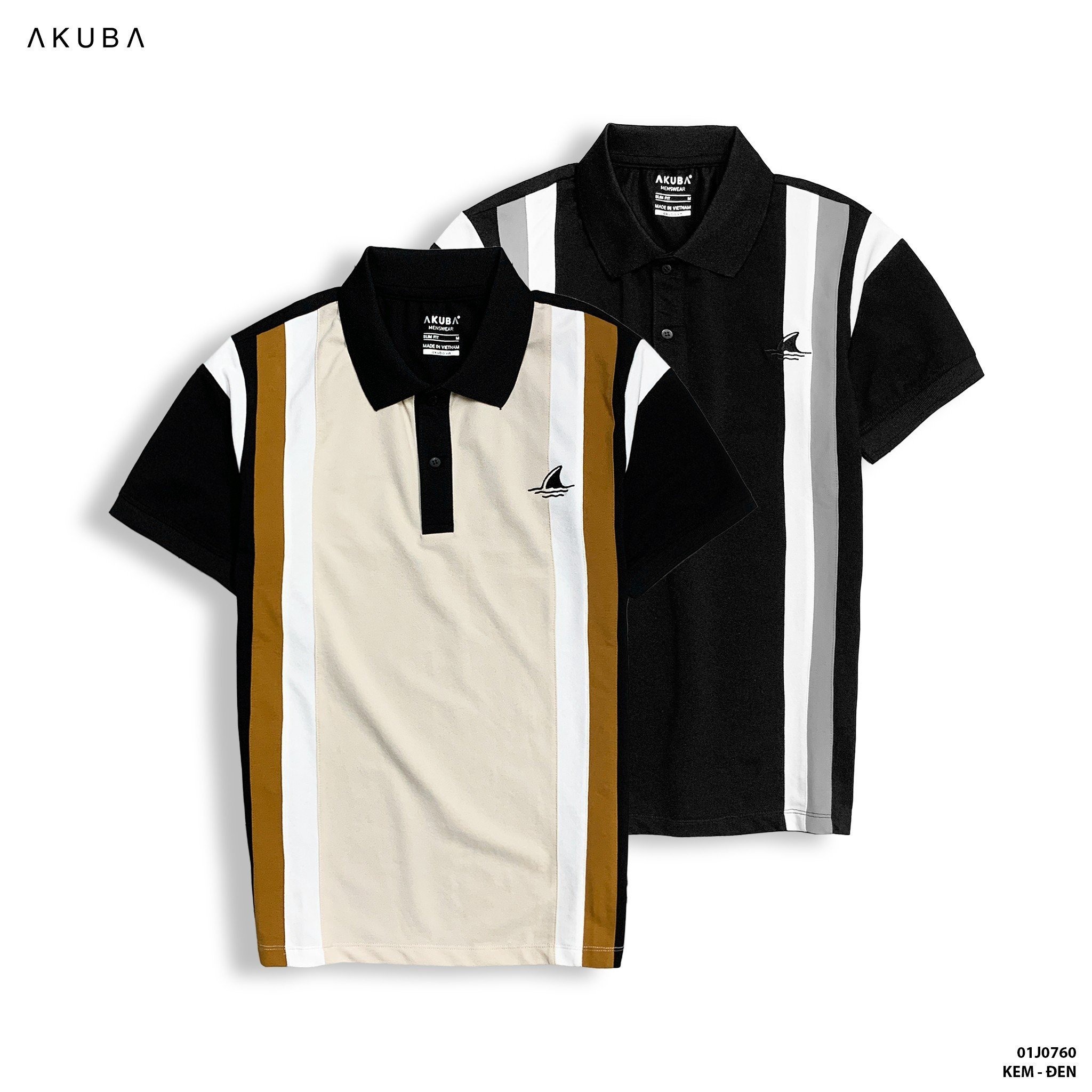 áo Thun Cổ Polo 01j0760 Form Slimfit – Akuba