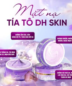 Mặt Nạ Tía Tô Dh Skin 120g – Dưỡng Trắng, Mờ Thâm, Ngừa Mụn, Chống Lão Hóa – Mỹ Phẩm 24h