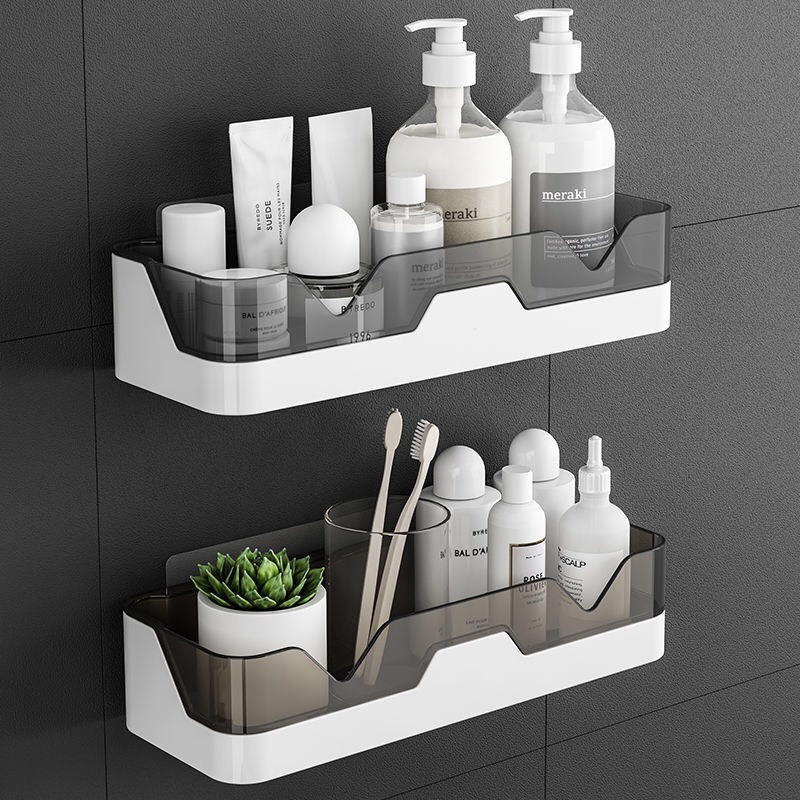Kệ để đồ Nhà Tắm Dán Tường, Kệ Chữ Nhật Dán Tường Nhựa Abs Cao Cấp, Sang Trọng Nt02 – Cheap&good