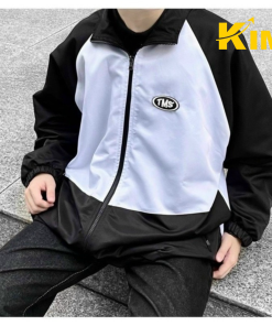 áo Khoác Dù Nam Nữ Form Unisex Cổ đứng Chất Liệu Dù 2 Lớp Tms Chống Gió – Kim