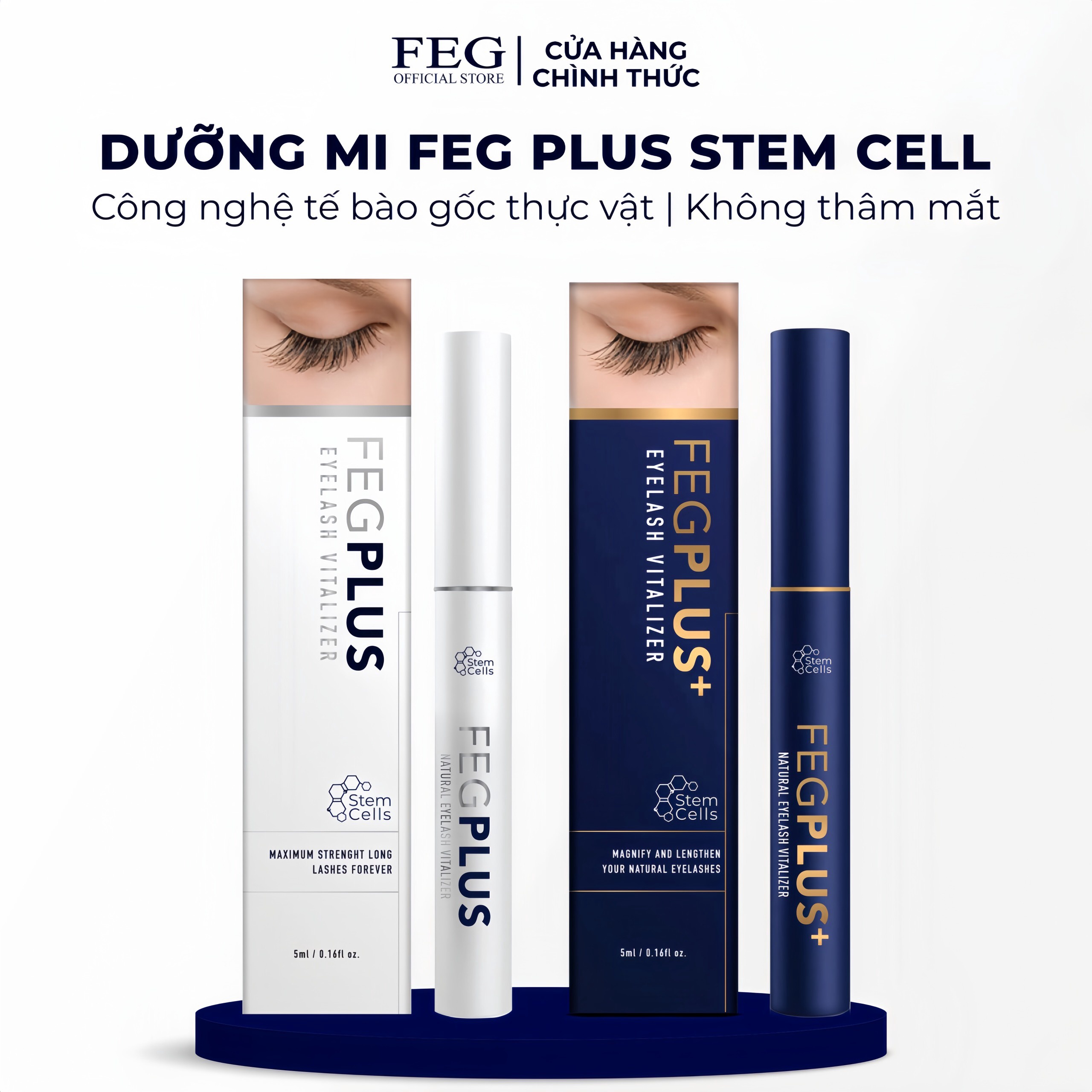 Dưỡng Mi Feg Plus+ – Mi Dài Tuyệt đỉnh, Không Thâm Mắt – Mỹ Phẩm 24h