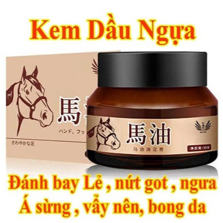 Kem Dầu Ngựa Nứt Gót Chân, Nẻ Da Tay Hàng Chất Lượng 30gr – Gdn