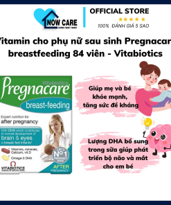 Vitamin Cho Phụ Nữ Sau Sinh Pregnacare Breastfeeding 84 Viên – Vitabiotics