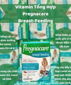 Vitamin Cho Phụ Nữ Sau Sinh Pregnacare Breastfeeding 84 Viên – Vitabiotics