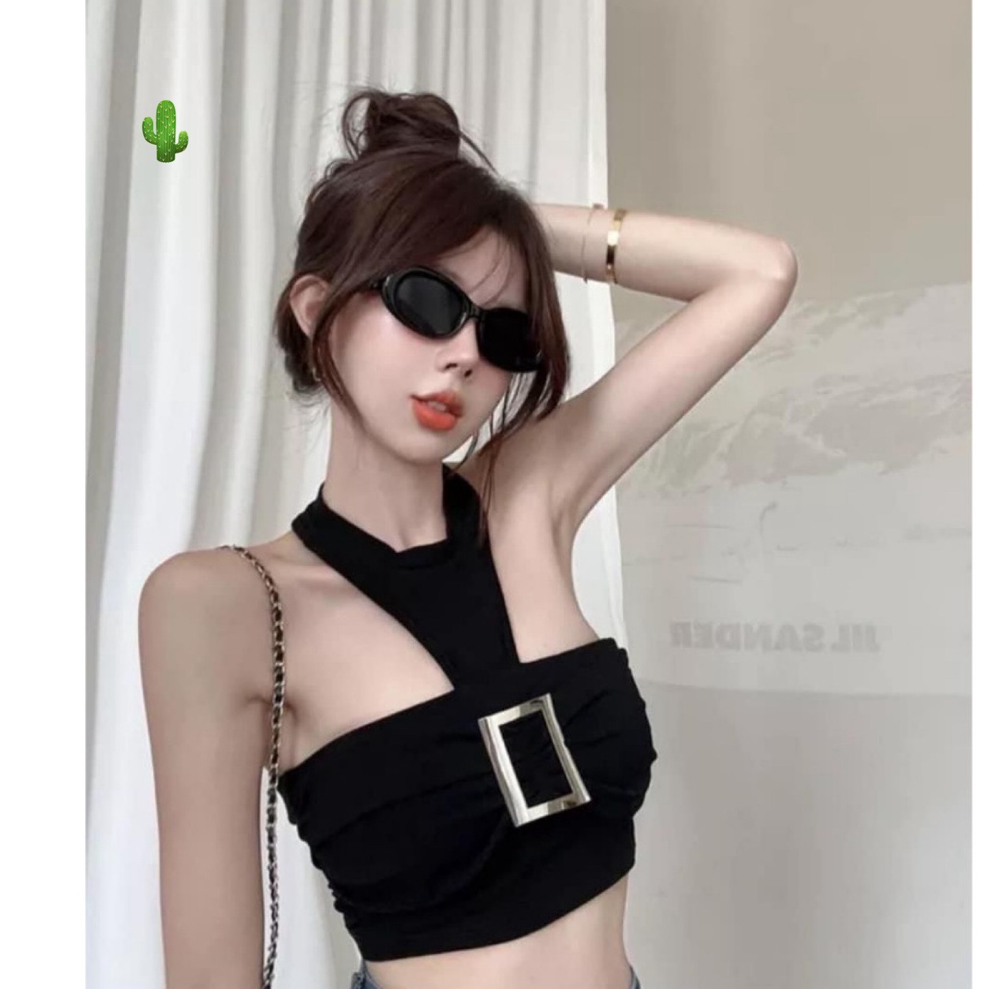 áo Yếm Nữ Phối Khoen Có Mút – Ausa House