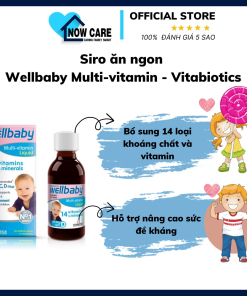 Siro ăn Ngon Wellbaby Multi-vitamin – Vitabiotics