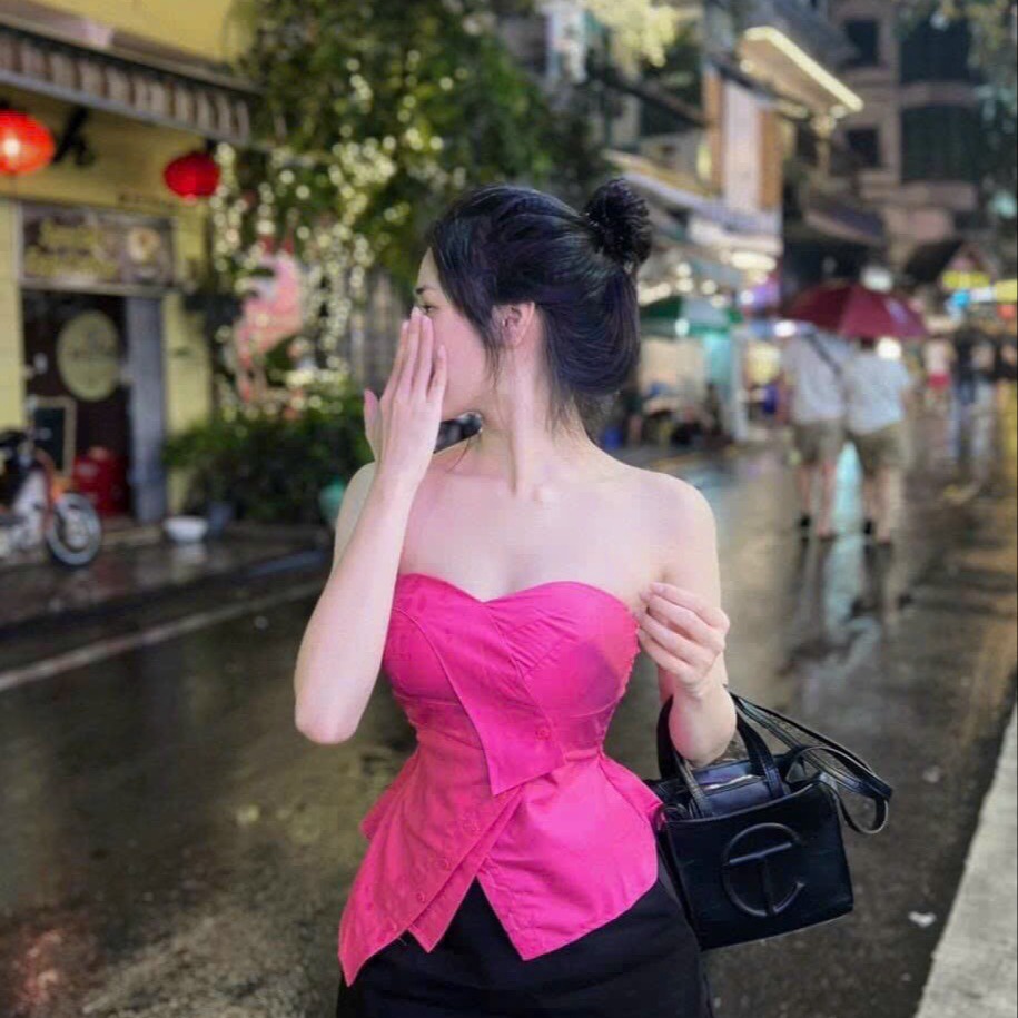 áo Nữ ống Chéo Tà Có Mút – Ausa House