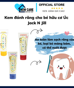 Kem đánh Răng Cho Bé Hữu Cơ úc – Jack N Jill