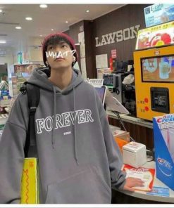 áo Khoác Nỉ Hoodie Nam Nữ Unisex Chống Nắng Chất áo Dày Dặn In Chữ Forever Siêu Sắc Nét Thiết Kế Với 2 Lớp Trùm đầu Bao đẹp Hàng Hot Trend-htm Fashion