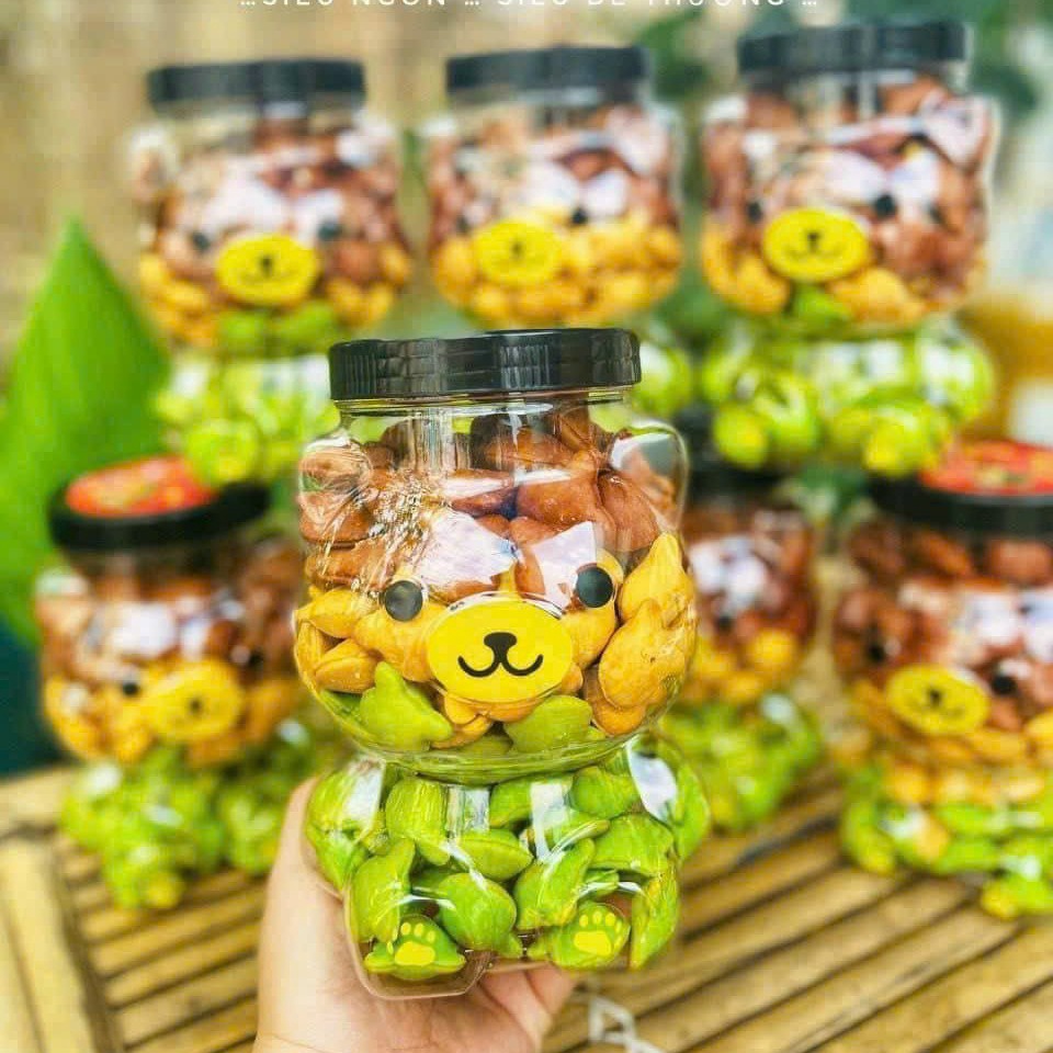 Bánh Gấu Nhân Kem Mix 3 Vị Lon Lớn Siêu Ngon – Winnie House