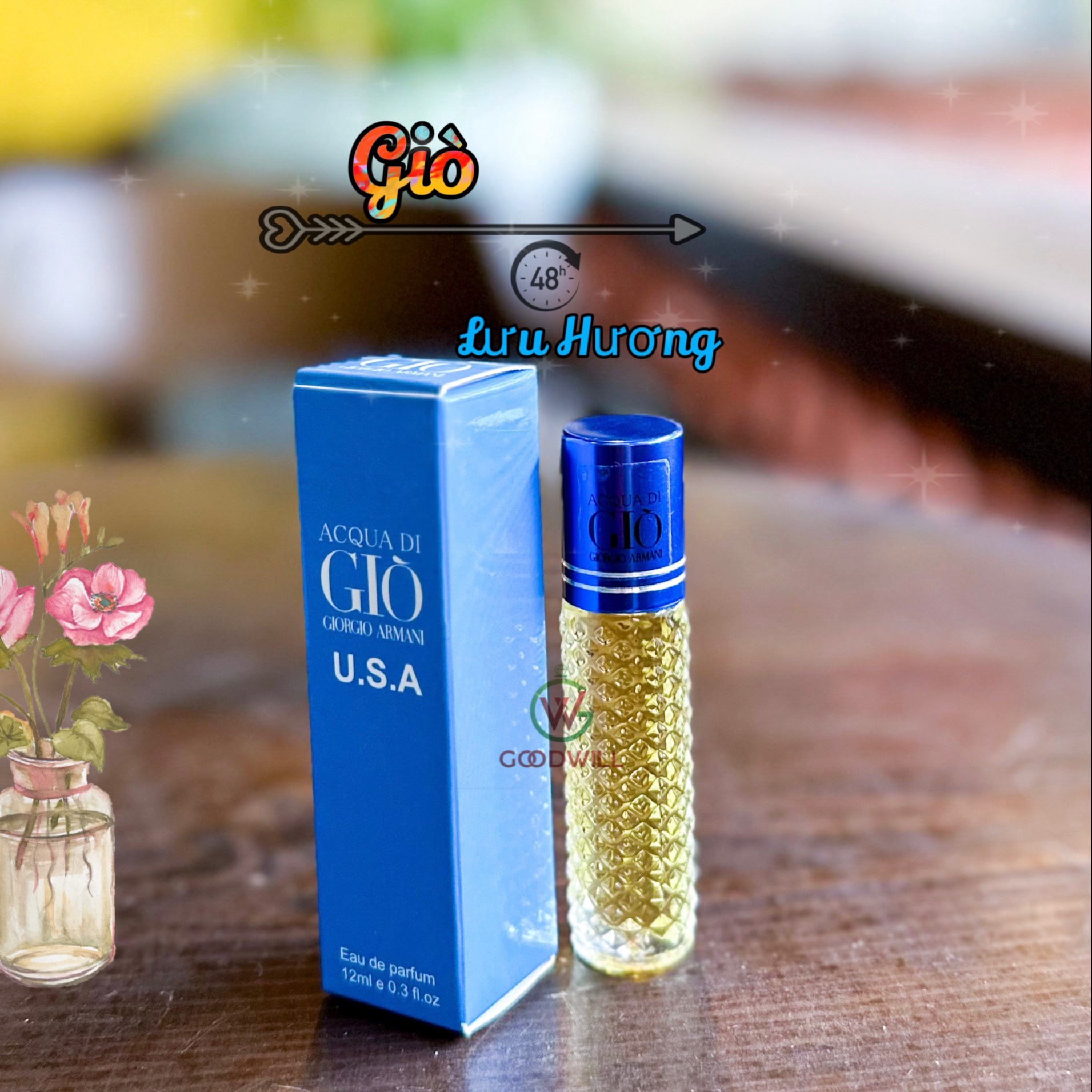 Tinh Dầu Nước Hoa Acqua Di Giò 12ml