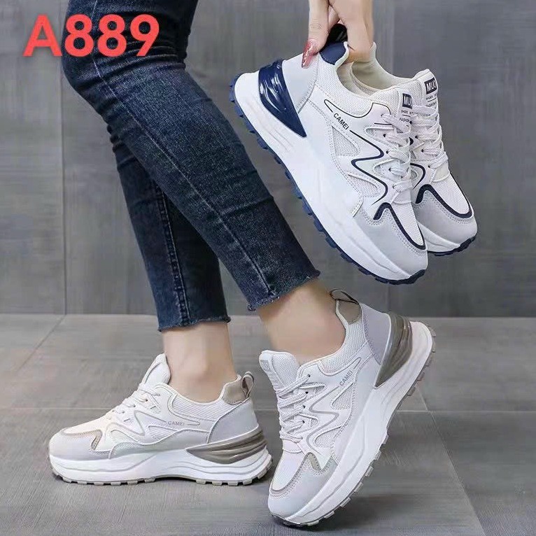 Giày Thể Thao Nữ Nâng đế 4 Phân Cao Cấp, Mẫu Mới, Siêu Hót – Haanh