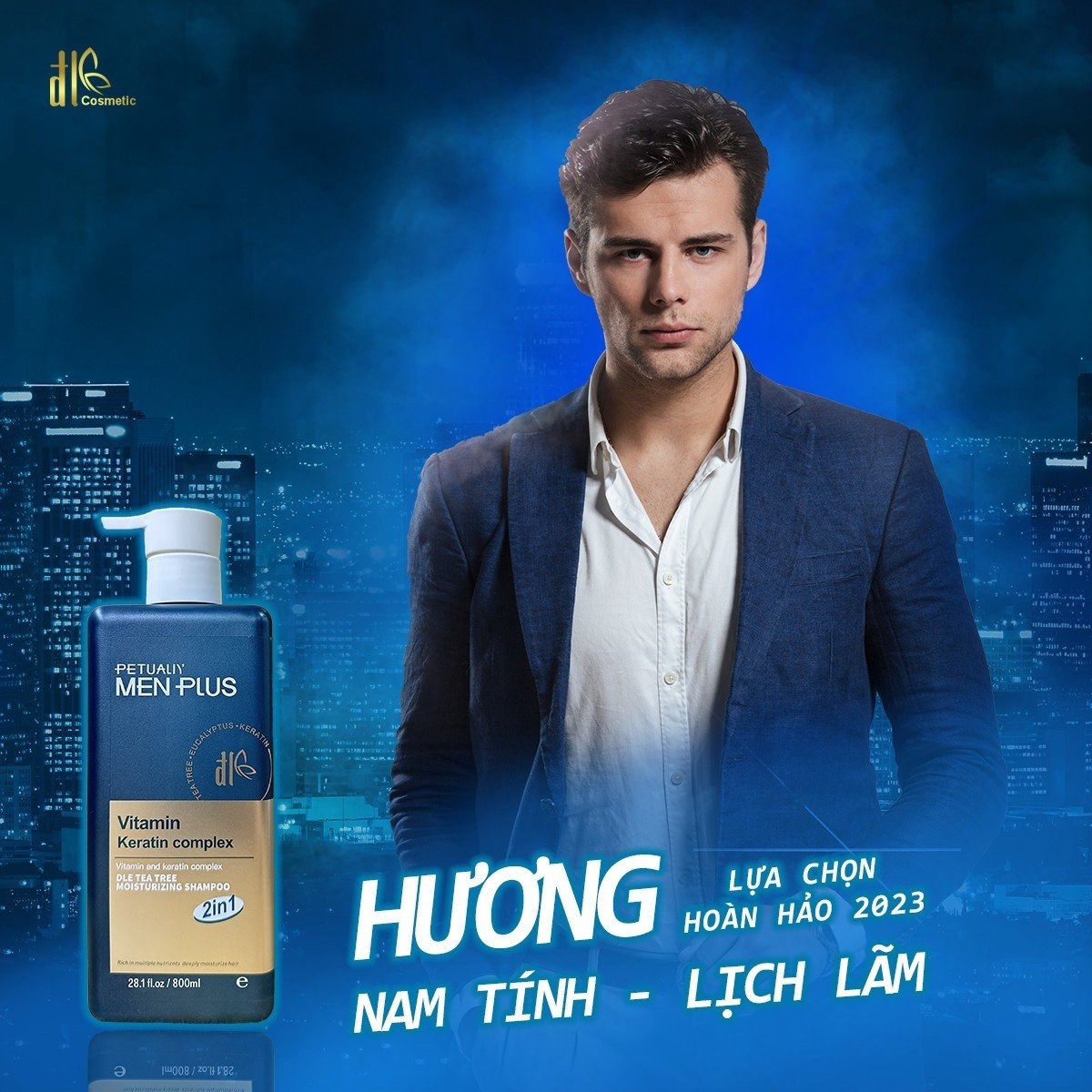 Dầu Gội Nước Hoa Nam Men Plus 500ml , 800 Ml 2 In 1 – Men Plus