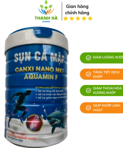 Thực Phẩm Bổ Xung Sụn Cá Mập Canxi Nano Mk7 Giảm Thoái Hóa, Giảm Loãng Xương,tăng Tiết Dịch Khớp – Cao Minh Chung