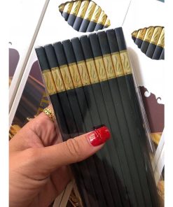 Hộp 10 đôi đũa Mạ Vàng – Silver