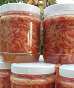 Mắm Tép Nguyên Con Chưa Trộn đu đủ 800g – Vựa Khô Bến Tre