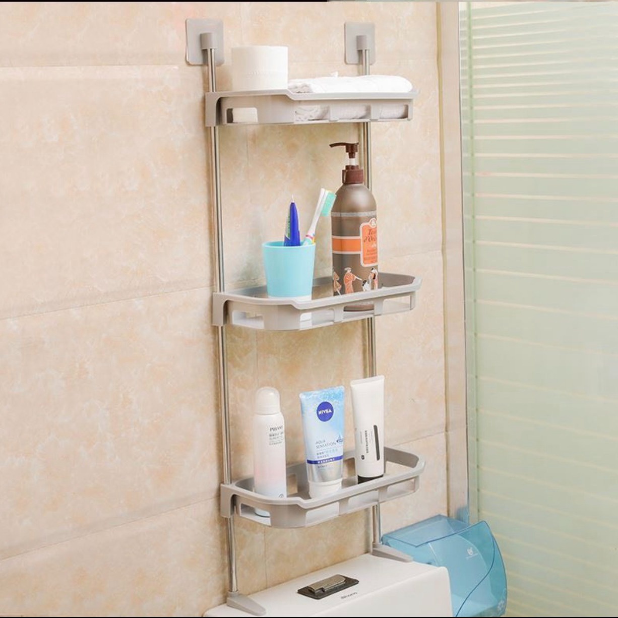 Kệ Gác Toilet 3 Tầng Tiện Dụng Ad296 – ánh Dương