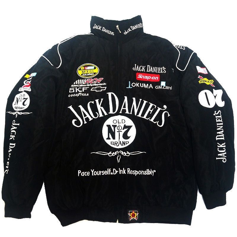 áo Khoác Dù Nam Nữ áo Form Rộng Trước Mặt áo Có In Chữ Jack Daniels Racing Boy In 4d Bao Sắc Nét Dành Cho Các Dân Chơi Chất Vải áo Mát Mẻ áo đẹp Hàng Hot Trend-htm Fashion