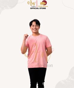 áo Thun Nam Cổ Tròn Màu Cà Rốt 100% Cotton Cao Cấp – Gold Rhino