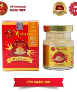 [7 Hũ Tặng 1] Yến Sào 30% Yến Chưng Nhân Sâm Nhân Việt Hũ 70ml – Nhân Việt