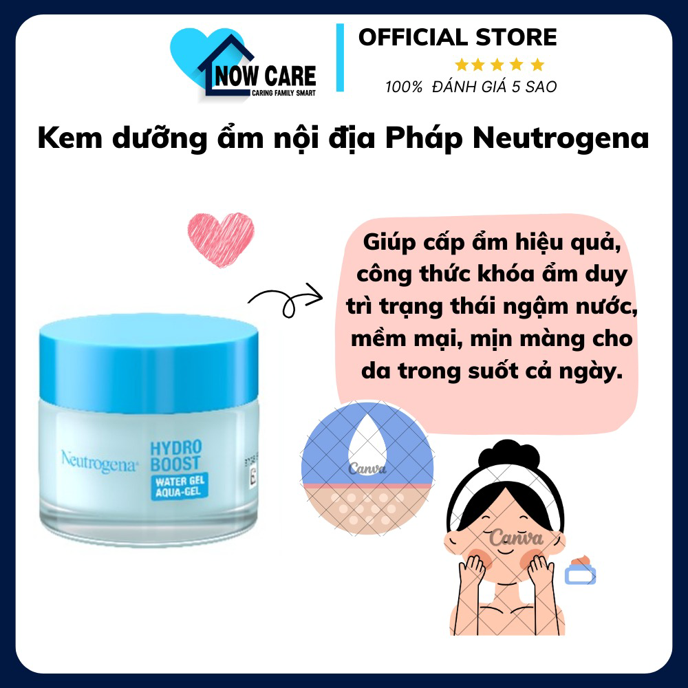 Kem Dưỡng ẩm Nội địa Pháp – Neutrogena