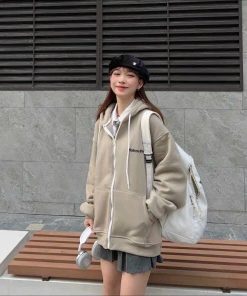 áo Khoác Hoodie Zip Trơn 3 Màu Hot Trend Sht95 – Minh Hà House