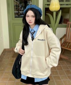 áo Khoác Hoodie Zip Trơn 3 Màu Hot Trend Sht95 – Minh Hà House