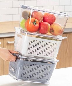 Hộp Thực Phẩm Tách Nước Cao Cấp Ad301 – ánh Dương