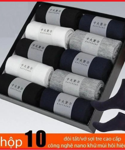 Set 10 đôi Tất Chống Thối Hàng Xuất Nhật đóng Túi Zip Ctb377 – Bechip