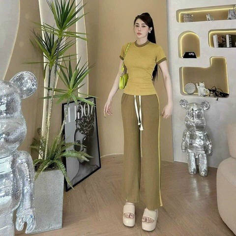 Set Bộ áo Thun Kèm Quần Form Rộng Siêu Hot – Be Yourself