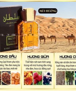 Tinh Dầu Nước Hoa Nam Dubai Sultan 100ml Lưu Hương Nhẹ Nhàng Thơm Mát – Su