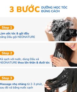 Bộ đôi (gội + Xả) Dưỡng Tóc Suôn Mượt Và Giảm Gãy Rụng Tóc Gồm Dầu Gội Bồ Kết (250ml) & Dầu Xả Hoa Bưởi (250ml) – Neoneture