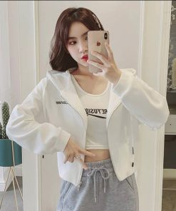 áo Khoác Lửng Croptop Nữ Chất Liệu Nỉ Ngoại Dày Thoáng Mát Có Thêu Chữ Goldenfurit Bao đẹp Hàng Hot Trend-htm Fashion