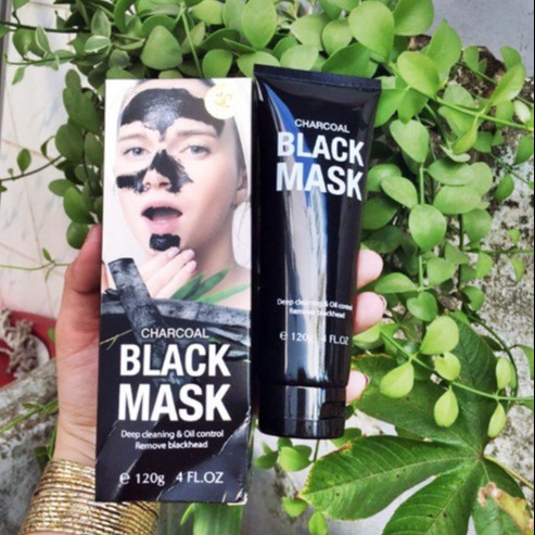 Mặt Nạ Lột Mụn Than Tre Black Mask Charcoal 120g – Gdn