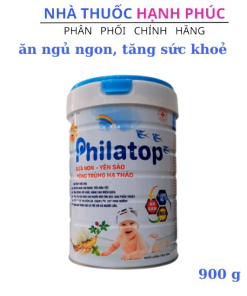 Sữa Non Philatop Yến Sào, đông Trùng Hạ Thảo Hộp 900g – Cao Minh Chung