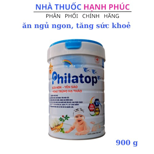 Sữa Non Philatop Yến Sào, đông Trùng Hạ Thảo Hộp 900g – Cao Minh Chung