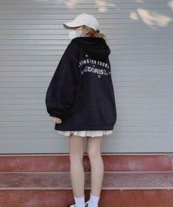 áo Khoác Nỉ Hoodie Doris Dây Kéo Phía Trước Nam Nữ Unisex Ug771- Nana House