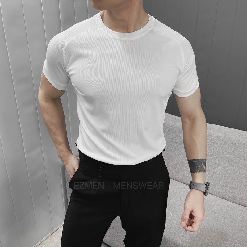 áo Thun Body Nam Tuto5 Menswear Thun Gân Cao Cấp Ngắn Tay Chính Hãng At06 – Tuto5