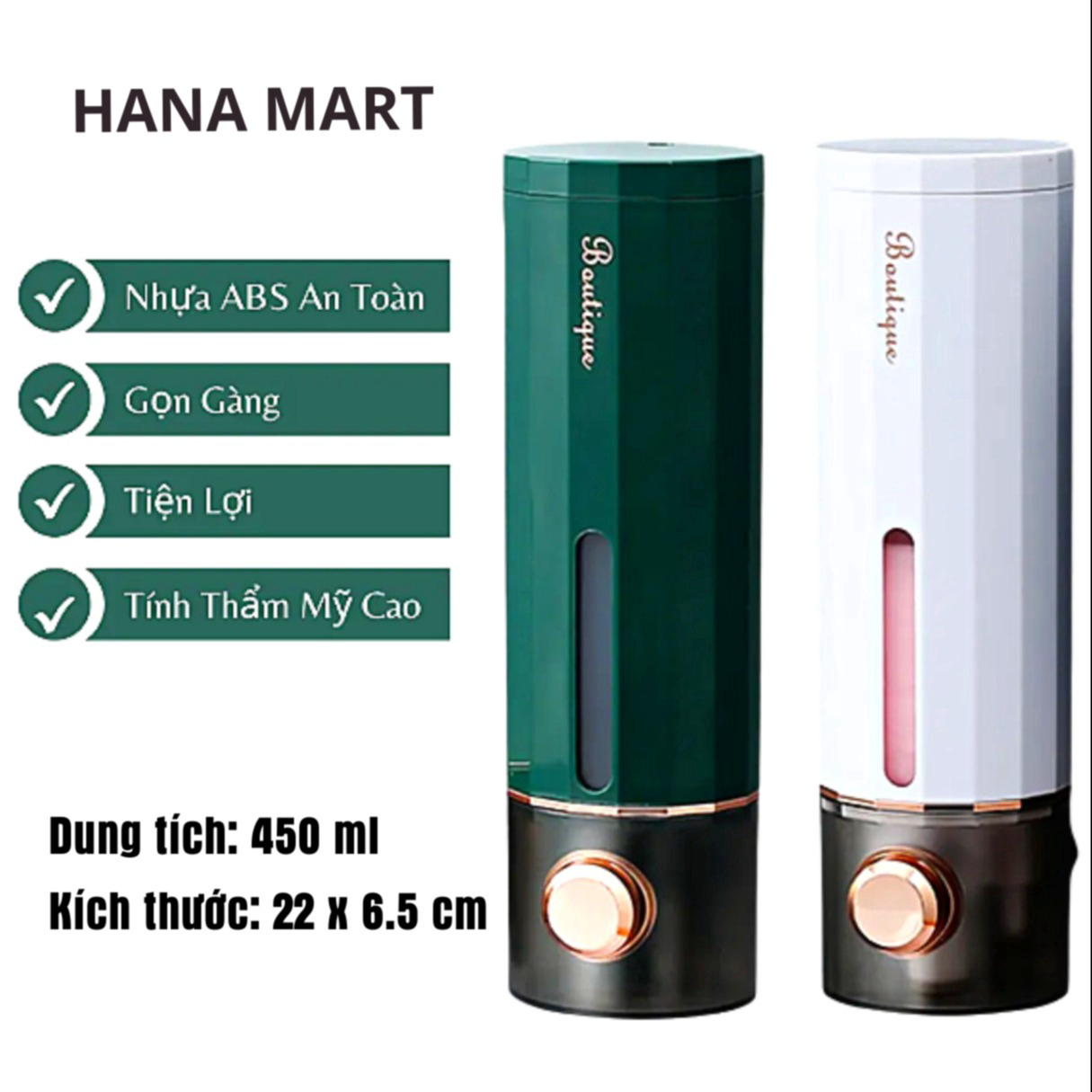 Hộp Nhấn Nhả đựng Sữa Tắm, Dầu Gội Treo Tường Nhà Tắm 450ml Treo Tường – Shop Mẹ Bống