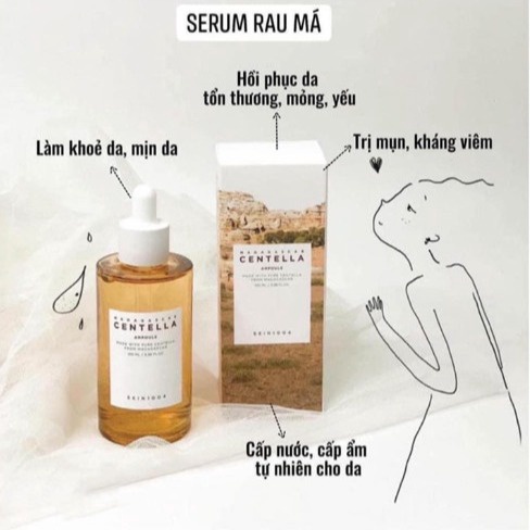 Tinh Chất Skin 1004 Rau Má Giảm Mụn & Phục Hồi Da 100ml – Su