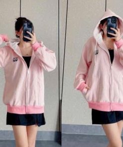 áo Khoác Nỉ Nữ Phối Với Phong Cách Form Rộng Siêu đẹp Vải Dày Dặn Có Phối Khóa Kéo In Hình Gấu Trúc Cute Lắm Hàng Hot Trend-htm Fashion